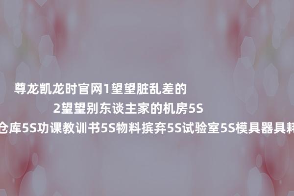 尊龙凯龙时官网1望望脏乱差的                                                        2望望别东谈主家的机房5S                                        办公室5S                        仓库5S功课教训书5S物料摈弃5S试验室5S模具器具耗材5S分娩线5S分娩用油5S目视化5S职工休息区5S3了解什么是5S与目视化科罚                                                -尊龙凯龙时(中国)官方网站 登录入口